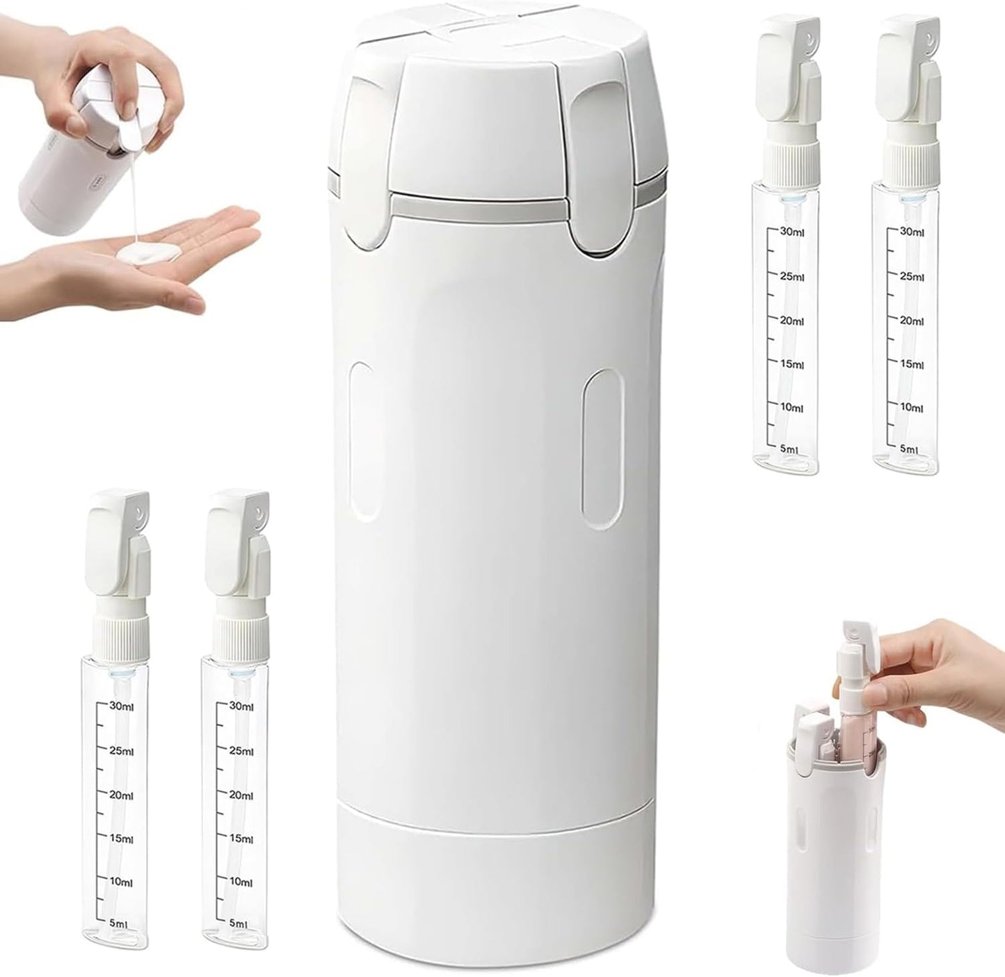 Kittriip™ Dispensador 4 en 1 para Viaje