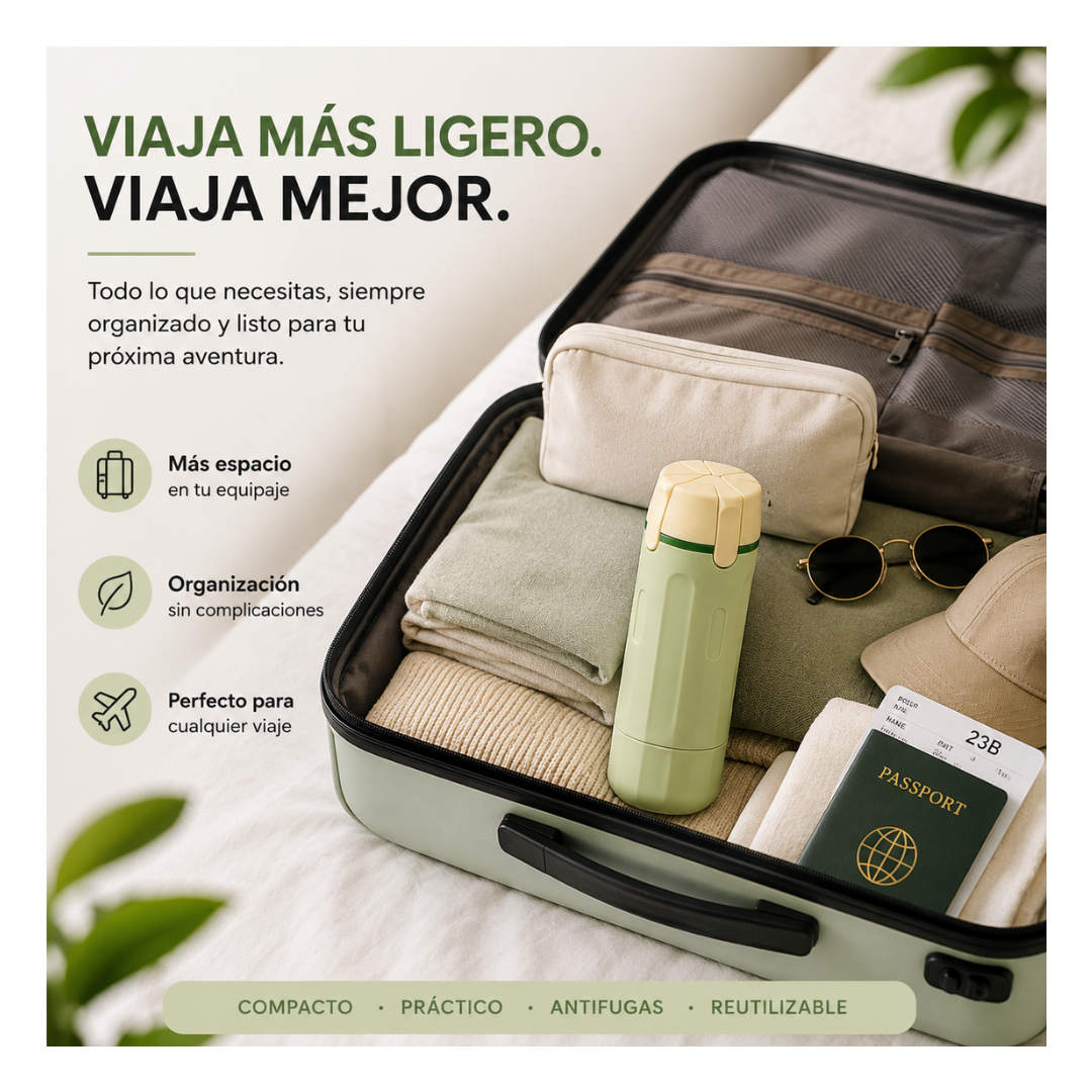 Kittriip™ Dispensador 4 en 1 para Viaje