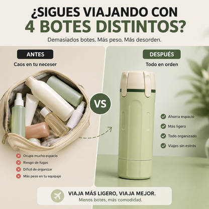 Kittriip™ Dispensador 4 en 1 para Viaje